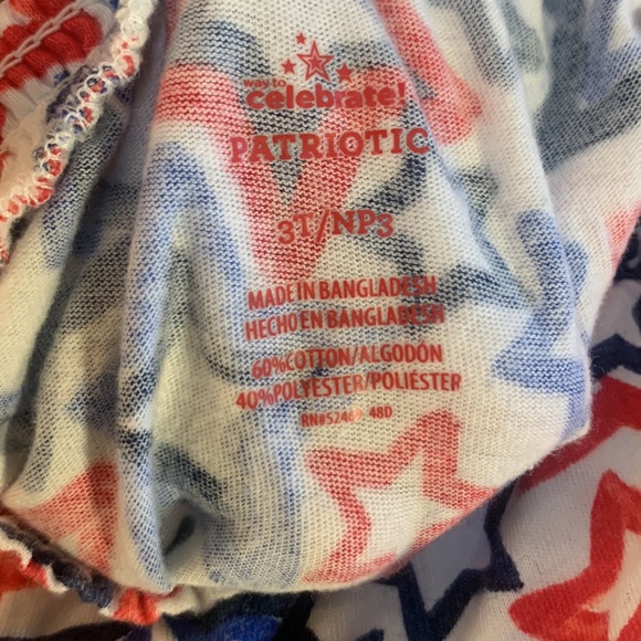 WAY TO CELEBRATE! PATRIOTIC Top - Picture 5 of 5